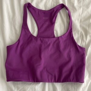 Girlfriend Collective Paloma Sports Bra in Wildflower